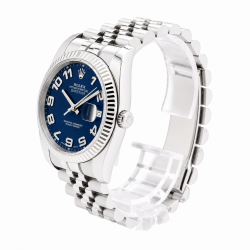 Rolex Datejust 36MM 116234 18Kt White Gold Bezel Watch